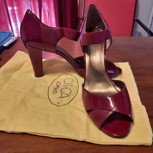 Brand New Circa Red Patent Leather Heels by Joan & David - Size 10M
